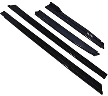 EUQIXMR Seitenschweller Winglet Splitter Lippe Seitenspoiler Für VW Für Golf 7 7.5 MK7 MK7.5 R Für GTI RL&ine 2013-2019 Seitenstoßstangenlippe