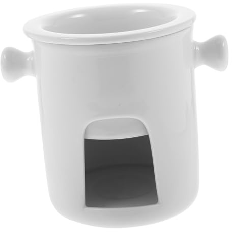 Cabilock Caquelon À Fondue Multifonctionnel pour La Maison Tasse À Fondue Au Beurre pour Fromage Bonbons Chocolat Et Caramel
