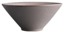 Cuencos para Cocina Cuenco De Cerámica For Fideos, Cuenco Grande De Trompeta, Cuenco De Sopa Individual For El Hogar, Cuenco De Ramen Tazones de Fideos(1)