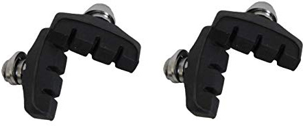 Ammaco BMX Freestyle U-BRAKE Caliper 50mm replacement Allen key type brake blocks Pads (X2 Pairs)
