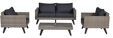 Garden Impressions GI06514SO Cotes Loungeset 4-teilig Havanna Sand