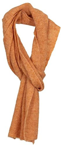 Blue Sportswear Damen Arka Knit Scarf Schal Outerwear Outdoor Freizeitschal Wollschal Orange Rosa Grün, Farbe:Orange, Größe:One Size
