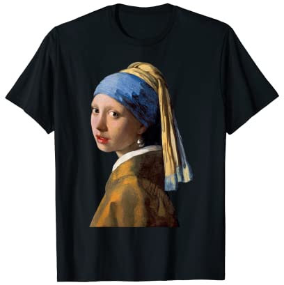 Das Mädchen mit dem Perlenohrring von Johannes Vermeer T-Shirt