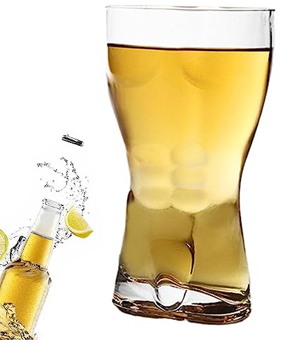 Zankie Unique Pint Glass Cup – Body Shaped Sexy Beer Glass| Body Shot Glasses Set– for Home Parties, Clubs, Events