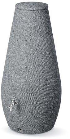 FLORANTIA Regentonne Goccia 200 Liter grau