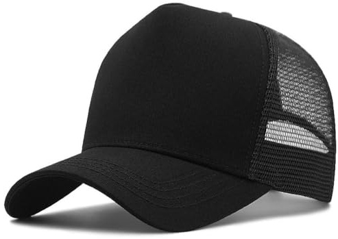 YAMEE Cappello Baseball Uomo Testa Grande Corona Alta XXL,Berretto Baseball Uomo Estivo in Rete Traspirante,Cappello Donna Baseball Regolabile Leggero,Cappello Unisex per Protezione Solare Esterno