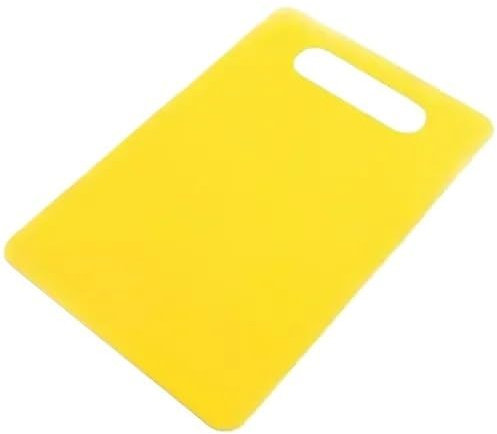 CaFfen Schneidebrett Küchenwerkzeuge Multicolor Leicht zu reinigen rutschfeste Kunststoff-Schneidebrett Lebensmittel Schneideblock Matte Werkzeug Küche Kochbedarf Schneidebretter(Yellow)