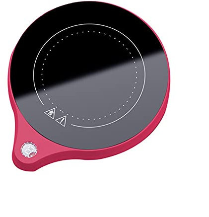 Smart Kaffevärmare Isolering Värmeunderlägg Automatisk termostat Dryckesvärmare Auto På/Av Gravity-Induktionsmugg Värmare för hem och kontor skrivbord Använd Röd