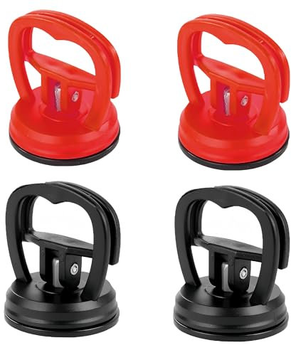 4pcs Life Dent Puller，Paintless Car Dent Puller，Dent Removal Kit，Car Dent Puller Kit，Car Suction Cup，Dent Puller Kit，Plunger for Car Dents, Small Dent Remover
