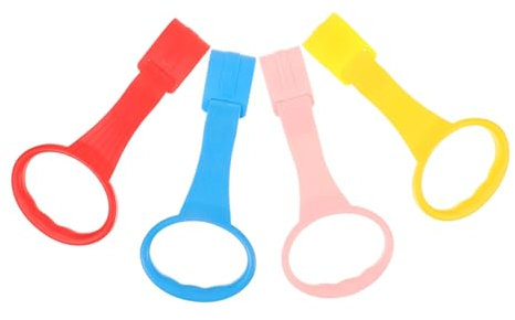 Supvox 4stücke Pull Rings Für Kinderbett Farbige Greifringe Zur Unterstützung Beim Stehenlernen Leicht Zu Installieren Tragbar Für Kleinkinder Und Junge Mädchen Zum GEH-Training Und Gleic