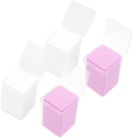 MOTHNUR Wimpern Kleber Reinigungstücher Baumwolle 800 Stück Salon Klebstoff Etiketten Abwisch Pads Für Wimpernverlängerung Reise Anwendung