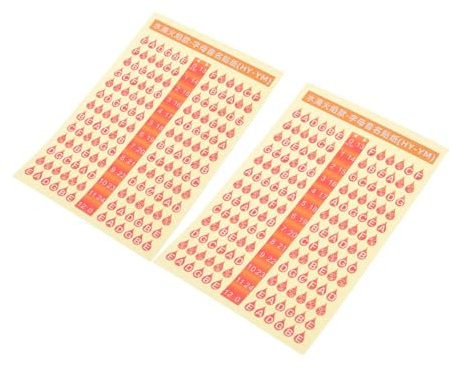 LIFKOME 2 pezzi Adesivi per Scale di Chitarra Professionali Decalcomanie Tastiera Note per Principianti Facili da Applicare e Resistenti per Esercizi Musicali