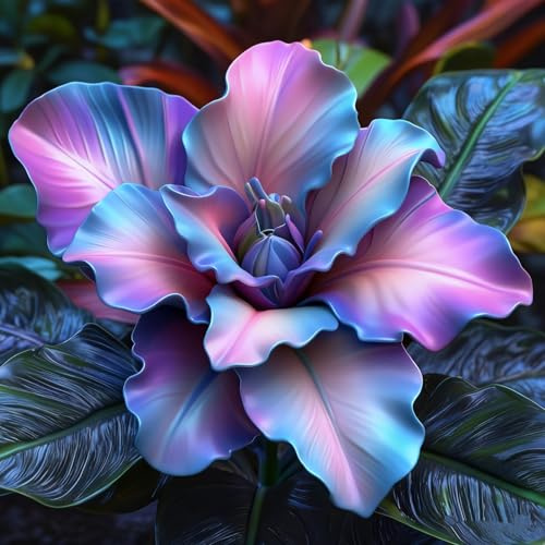Rizoma hosta/hosta bonsai-Decorazione per Casa e Giardino/per Ogni Spazio/Resistente e Facile da Curare/Colore Vivido-6 Rhizome-B