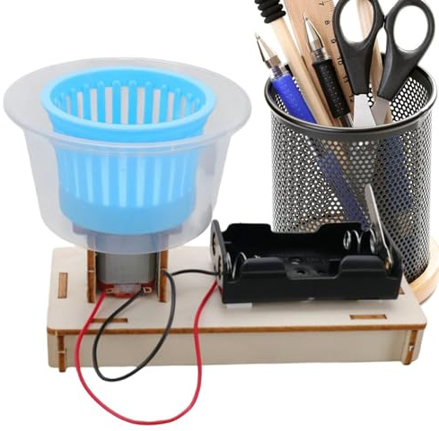 Experimentlåda för barn – interaktiv hands-on-projekt | tvättmaskin dränering experimentleksak – för flickor, elever och tonåringar från 5-12 år, för , klassrum och L