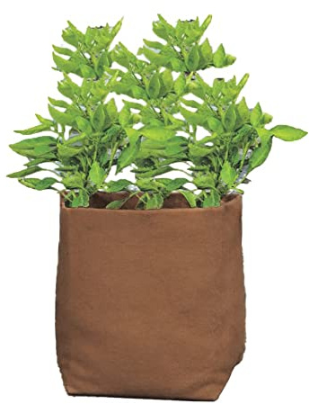 Haxnicks Hanf-Pflanzgefäß | 20L | HEMP020101, Braun