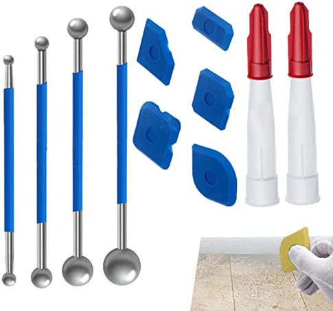 Raspador de Cinta | Kit de Herramientas para Quitar calafateo – Herramienta de Acabado sellador, Herramienta de Esquina para Papel Pintado