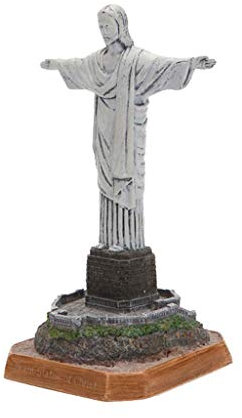 Skulpturen Statuen Skulptur Statue des Christus, Replik aus Kunstharz, Dekoration der Statue des Christus Rio de Janeiro 16 × 6 × 19,5 cm