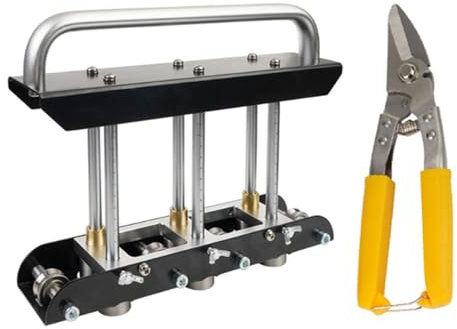 Rouleau de Bord à Trois Stations pour Plier le Métal, Noir, Pliage à 90 Degrés, 0,3 à 1,0 Mm, Pliage de 13 à 130 Mm, Conception de Rouleau en Forme de V, Cintreuse de Tôle en