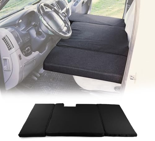 OMAC Camper Bett Fahrerhausbett Matratze kompatibel mit Mercedes Sprinter W906 2006-2018 Schwarz
