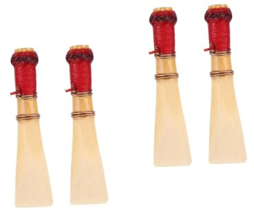 SHOWERORO 4stücke Handgefertigte Bassonrohre Natürlichen Materialien Langlebige Fagott-zubehörteile Für Musikliebhaber Und Anfänger Für Professionellen