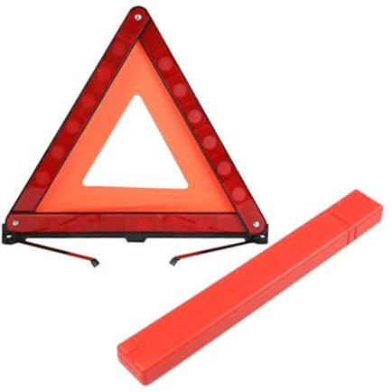 FUNOMOCYA Segnale Emergenza Auto Riflettente Resistente Plastica Leggero Portatile Per Parcheggio Sicuro e Riparazioni Stradali
