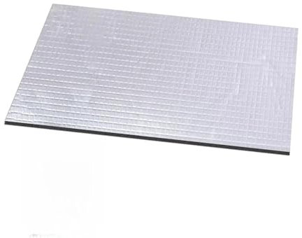 Thermique Isolation pour Capots Voiture Toits Moteur Coffres Porte Coussinets D'isolation Phonique Voiture Coussinets D'isolation Mousse Isolation Phonique Voiture(400x250x10mm)