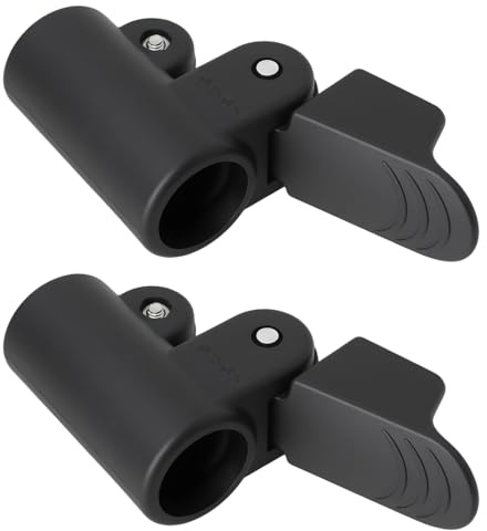 Create idea 2 St¨¹cke 22-25mm Markise Zelt Pole Teller Clamp Grip f¨¹r Caravan Wohnmobil Grau