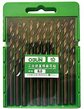 ASHLUYAK Set di punte elicoidali professionali M35 per trapano elicoidale, diametro 3-14 mm, in acciaio al cobalto, per acciaio inossidabile e metallo