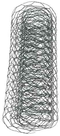 DIYEAH Red de Alambre para Jardín y Gallinero, 100 X 12 Pulgadas, Malla Fina de Hierro para Uso en Huertos, Árboles Frutales y Cercas de Aves