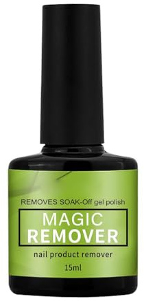 Dioche Solvente per Smalto, Solvente Professionale per Gel, Rapido e Semplice, Senza Danneggiare le Unghie, con Pennello di qualità Professionale per Uso Domestico