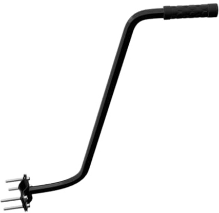 QLoztyse Bike Training Handle Kinder Fahrrad Lernhilfe Balancierstange Schiebestange Metall Rutschfester Griff Zum Unterstützen Beim Radfahren für Eltern Kind