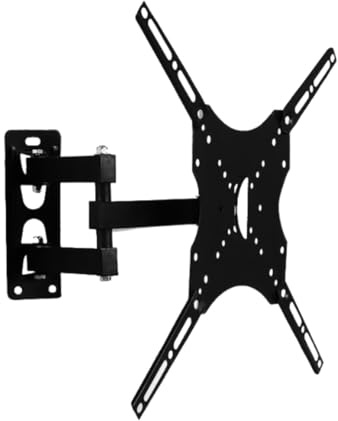YWJLQH Supporto TV Girevole e inclinabile 400x400mm, Hardware, Supporto TV ruotabile per Hotel, LED, Piatte e Curve, casa, 14 to 55in