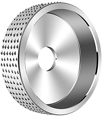 75 mm Holz-Winkelschleifscheibe, Schleifscheibe, Schnitzerei, Rotationswerkzeug, Schleifscheibe, Winkelschleifer (Silber)