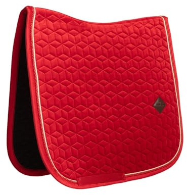 Kentucky Satteldecke - Rotes Samt - Satteldecke Dressur