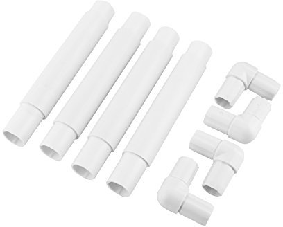 Dekaim Quadratischer Stickrahmen,Quadratischer Rechteckiger Kunststoff-Cliprahmen,Stick-Cliprahmen, Zum Sticken, Handquilten, Nadelspitze, Seidenmalerei(20.3 * 20.3cm)