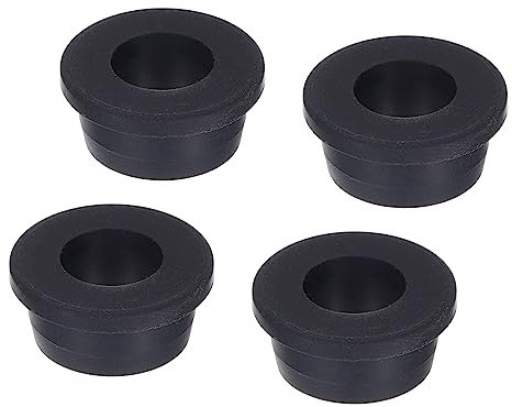 sourcing map 4Pcs T Shape Rubber Grommet Mount Dia 24.5mm ID 15mm H 13mm Seal Protection Cable Grommets Flexible for Cable Pipe