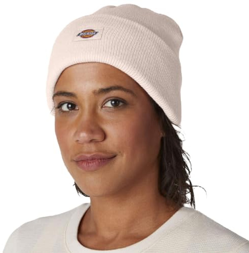 Dickies stickad herrmössa, Rosa, en storlek