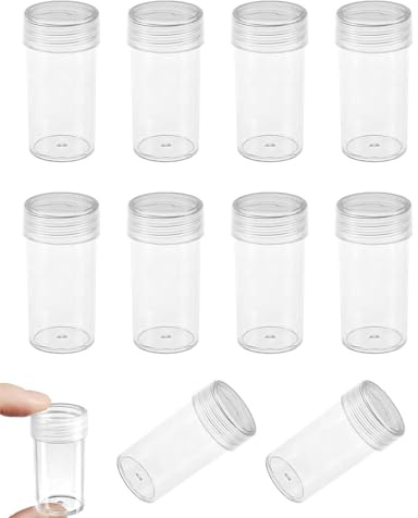 KGDUYC 10 mini salières en plastique, salières pour sel et poivre, mini salières en plastique pour l'extérieur, salières pour le voyage et le camping