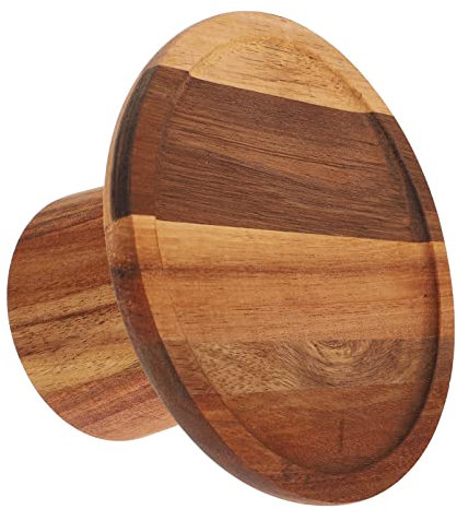 MAGICLULU Présentoir à en Bois de Mangue Présentoir à Collations Support à Desserts de Style Naturel Support à Gâteaux de Fête