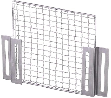 KiBcsLic ​Rejilla de Drenaje Acero Inoxidable – Protector Antihojas para Bajantes – para Balcones & Exteriores – Fácil Instalación Sin Herramientas​, 20x20cm