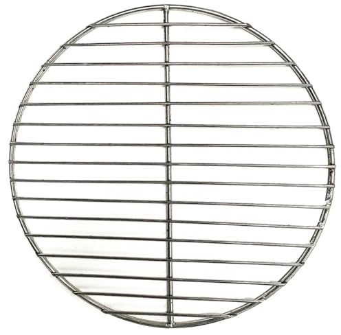 Griglia antiaderente for barbecue, in acciaio inox 304, rotonda, for, for arrosti, for pancetta, in ferro, accessori for Per Grigliare Carne(40cm Diameter)