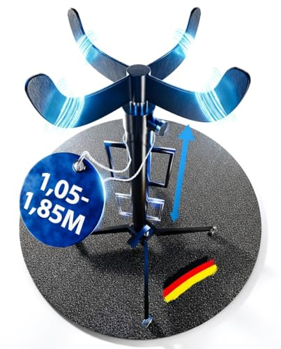 WERKTHOR Vérin de Fosse Hydraulique 500kg Noir | Cric de Fosse Réglable 113–195 cm avec Pédale & 4 Roues | Verin de Fosse Atelier pour Boîte Vitesse, Moteur, Transmission