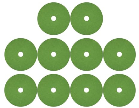 Fzaqwen 10 Pezzi di Tessuto per Il Controllo delle Erbacce, Antiscivolo, Resistente, per Terrazzo, Verde