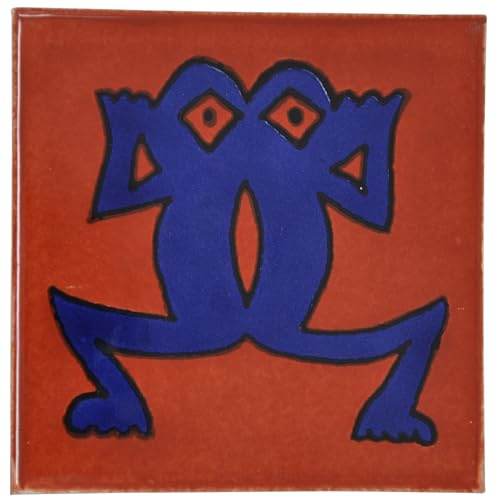 Tumia LAC Handgefertigte Mexikanische Talavera Fliesen Authentischer Stil Geraldo Keramikfliesen für Kunsthandwerk, Küchenrückwand, Wandfliesen und Heimwerker Projekte