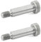 Ganter Normelemente | Passschrauben mit Bund - ISO 7379-10-M8-20-NI | Aufnahmedurchmesser 10mm | Edelstahl | 2 Stück