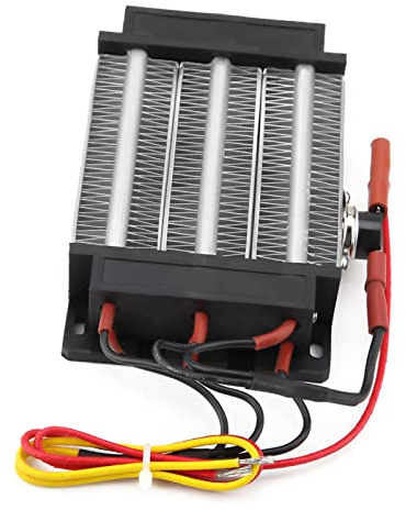 600W 220V Ceramic Heating Element Thermostat PTC Insulated Air Heater