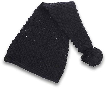 Strickmütze lange Zipfelmütze Bommelmütze Mütze aus Wolle Wollmütze Bunt