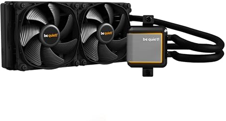 be quiet! Silent Loop 2 240mm CPU liquid cooler for overclocked systems, 2x Silent Wings 3 PWM high-speed fans, dampened and adjustable pump, 6-pole motor, 3-chamber pump, ARGB LEDs