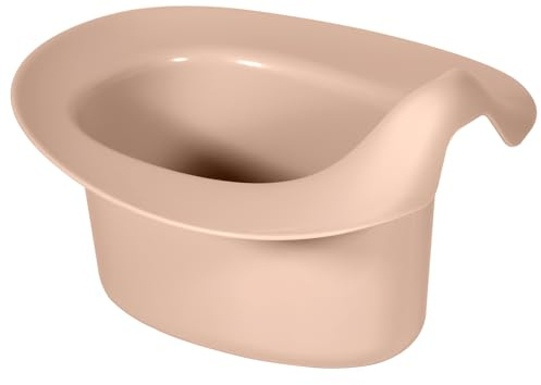 Kindsgut Abhaltetöpfchen für Babys, Peach | Babytopf WC/Klo, hochwertige Qualität, dezente Farben, abhalten und windelfrei