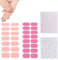 20pcs Pegatinas Uñas Decorativas Adhesivas Multicolor, Con 2 Hojas Autoadesiva Nail Art Stickers Decoración, Nail Stickers Full Cover, Calcomanías Etiqueta Engomada Uñas para Arte de Uñas DIY